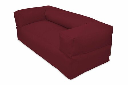 Slowdown MooG 2-zits zitzak Ox waterproof wijn rood