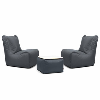 Slowdown chill 3 delige set Seat Ox grijs