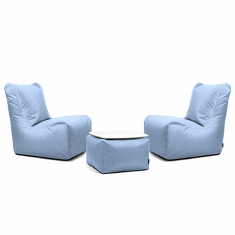 pusku pusku chill 3 delige set Seat Ox licht blauw