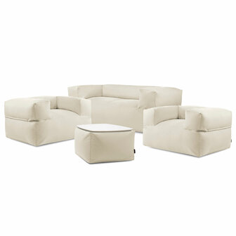 Slowdown veranda lounge set moog colorin ivoor