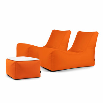 pusku pusku duo lounge set colorin oranje