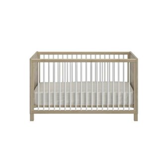 Achille 2-delige babykamer eiken wit 