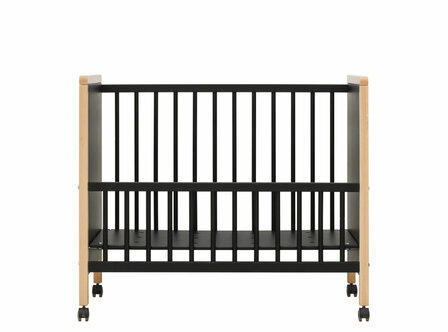 Bopita Flo co-sleeper mat zwart  *GRATIS matrasje 50x90X7