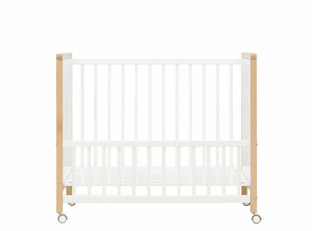 Bopita Flo co-sleeper wit-beuken  *GRATIS matrasje 50x90X7