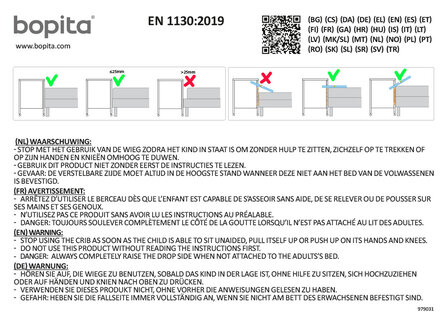 co-sleeper instructie