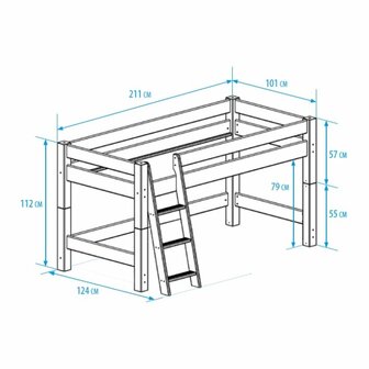 bedmaten nova halfhoog