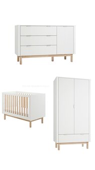 miloo 3-delige babykamer set 1 deur