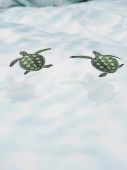 Snurk dekbedovertrek  Sea Turtles 1 persoons 140x200/220