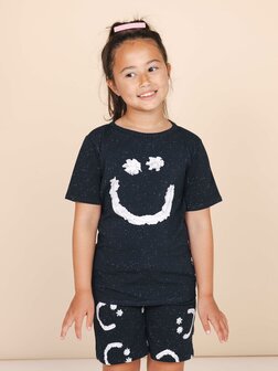 Snurk smile black t shirt