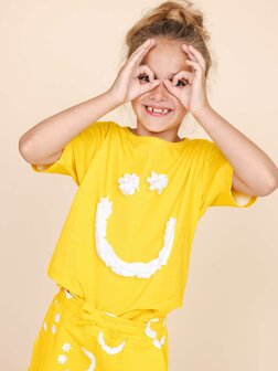 Snurk Smile yellow T-Shirt kinderen