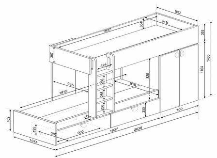 bedmaten fratello bed