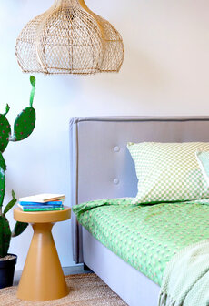 Do gestoffeerd bed 120x200