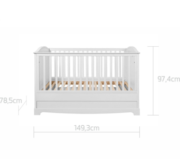 maten ledikant 70x140