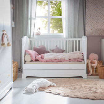 als bedbank met lade mogelijk