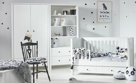 sfeer ledikant 70x140 wit allpin