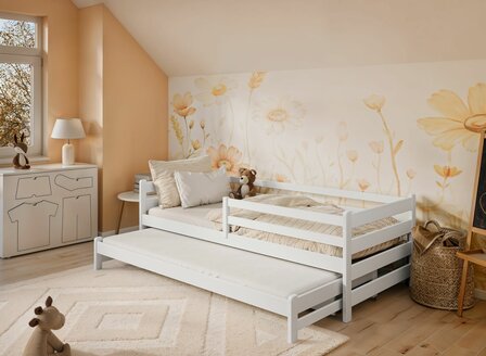 met logeerlade 90x190 / matras is optie