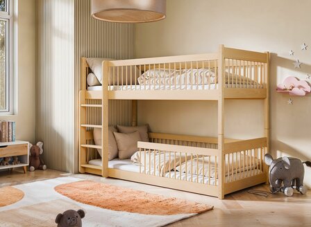 Brindisi stapelbed 90x200 naturel