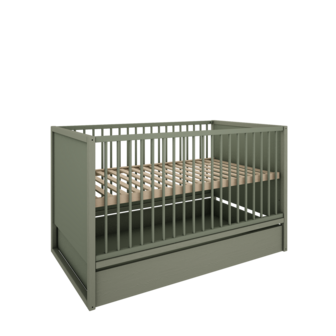 Tweens meegroei ledikant 70x140 eucalyptus