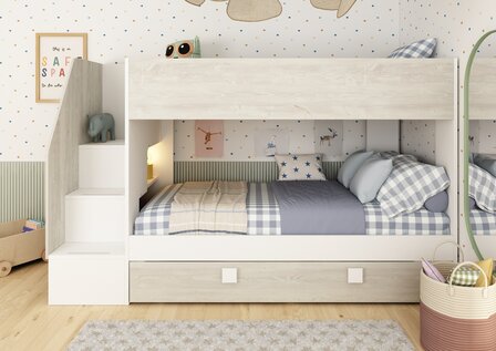 Trasman Easy 3 persoons stapelbed 