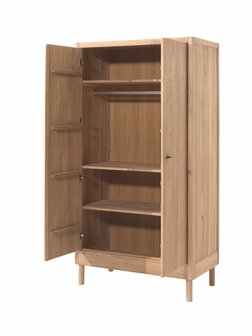 Forrest 2 deurs kast massief eiken