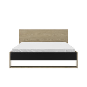 gerookt eiken look met zwart