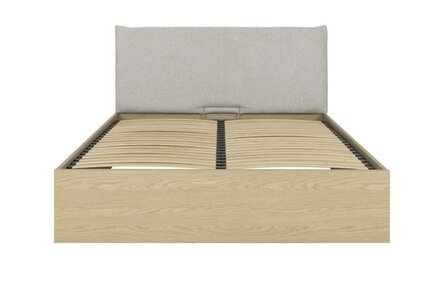 incl gestofferd hoofdbord earth kleur