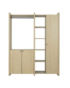 Galys kleding kast gerookt eiken look