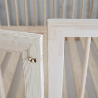 deur met slotje / FSC hout