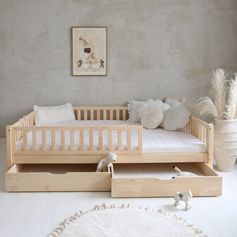 Bodem inclusief matras is optie 140x200