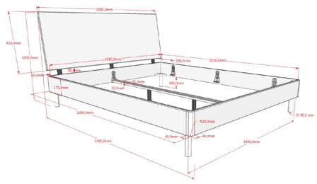 maten forrest 160 bed