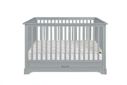 Melody meegroei ledikant 70x140 grijs
