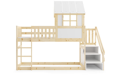 inclusief 1 lattenbodem bovenste bed