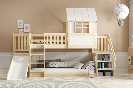 inclusief 1 basis matrasje 90x200x7