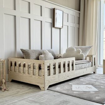 Sigma rechts bed 120x200 plywood
