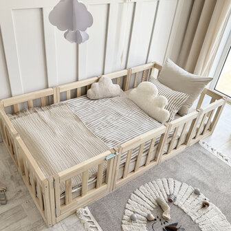 Basic Modulo montessori bed 120x200 pure wood