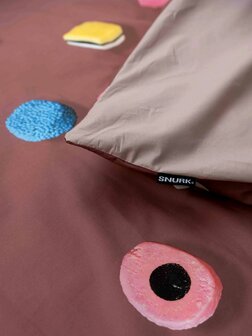 Snurk dekbedovertrek Drop it 1 persoons 140x200/220