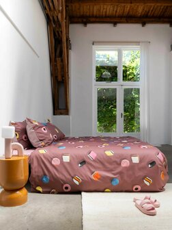 Snurk dekbedovertrek Drop it 1 persoons 140x200/220