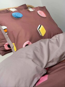 Snurk dekbedovertrek Drop it 1 persoons 140x200/220