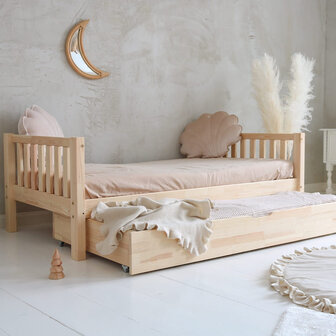 als optie ook als logeerlade te gebruiken