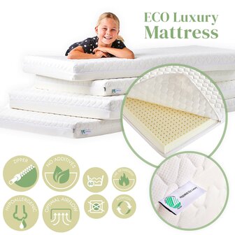 Eco luxury Waterlily matras 120x200x12 Nordic Ecolabel