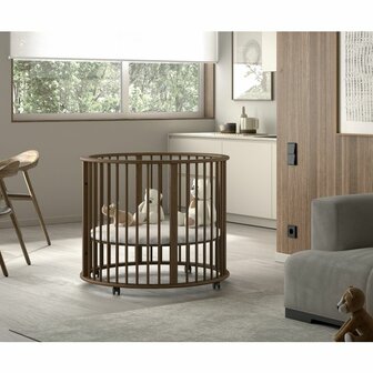 Dino box rond &Oslash; 90 cm walnoot