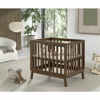 Sezane babybox 95x75 walnoot