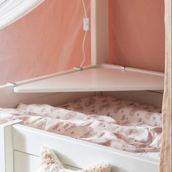 sfeer met hoeklegplank