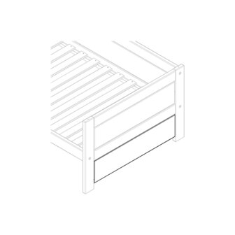 om tussen de poten te monteren