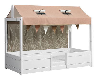 optie: Happy Rabit met slinger stof (stof achterwand is exclusief)