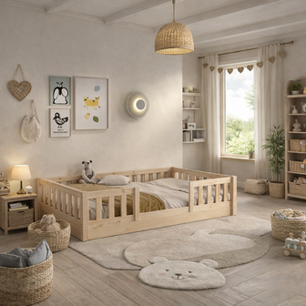 Balou inloopbed 140x200 grenen 