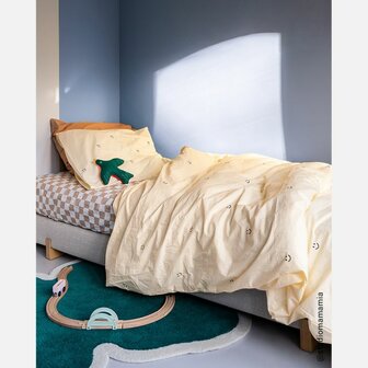 Studio Ditte dekbedovertrek Smiley vanille 1 persoons 140x200/220