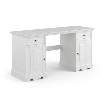Borenzo bureau grenen wit