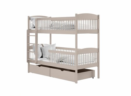 met 2 laden op wielen