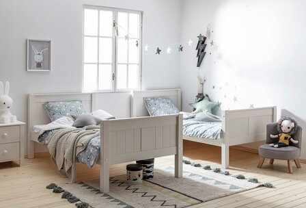 deelbaar tot 2 lage bedden